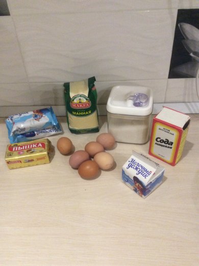 Творожный пирог - Шаг 1