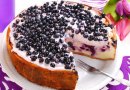 Пирог с черникой в мультиварке.