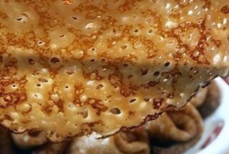 Заварные блинчики на кефире