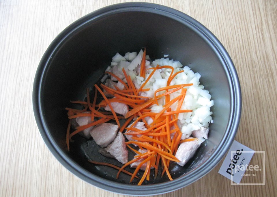 Гречневая каша со свининой в мультиварке - Шаг 6