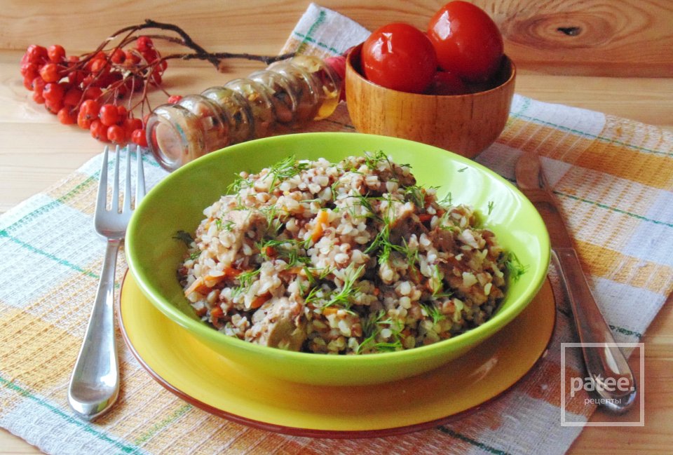 Гречневая каша со свининой в мультиварке - Шаг 13