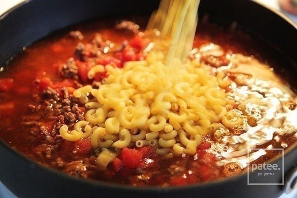 МАКАРОНЫ ЧИЗБУРГЕР 🍝 - Шаг 3
