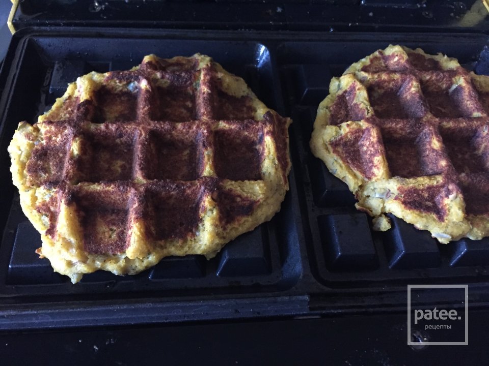 Тыквенные вафли 5 злаков - Шаг 3