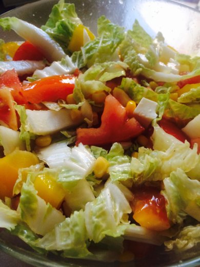 Овощной салат - Шаг 8