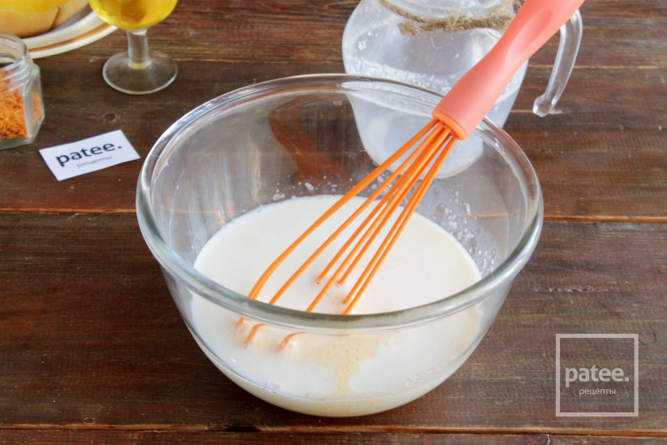 Тыквенные блины с апельсиновой цедрой - Шаг 4