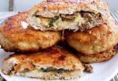 Зразы из куриной грудки с грибами и яйцами