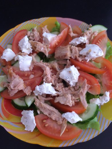 Салат с тунцом - Шаг 4