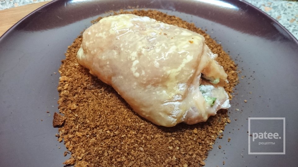 Куриные рулетики со стручковой фасолью и ветчиной - Шаг 5