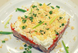 Салат Мимоза - Новогодний салат