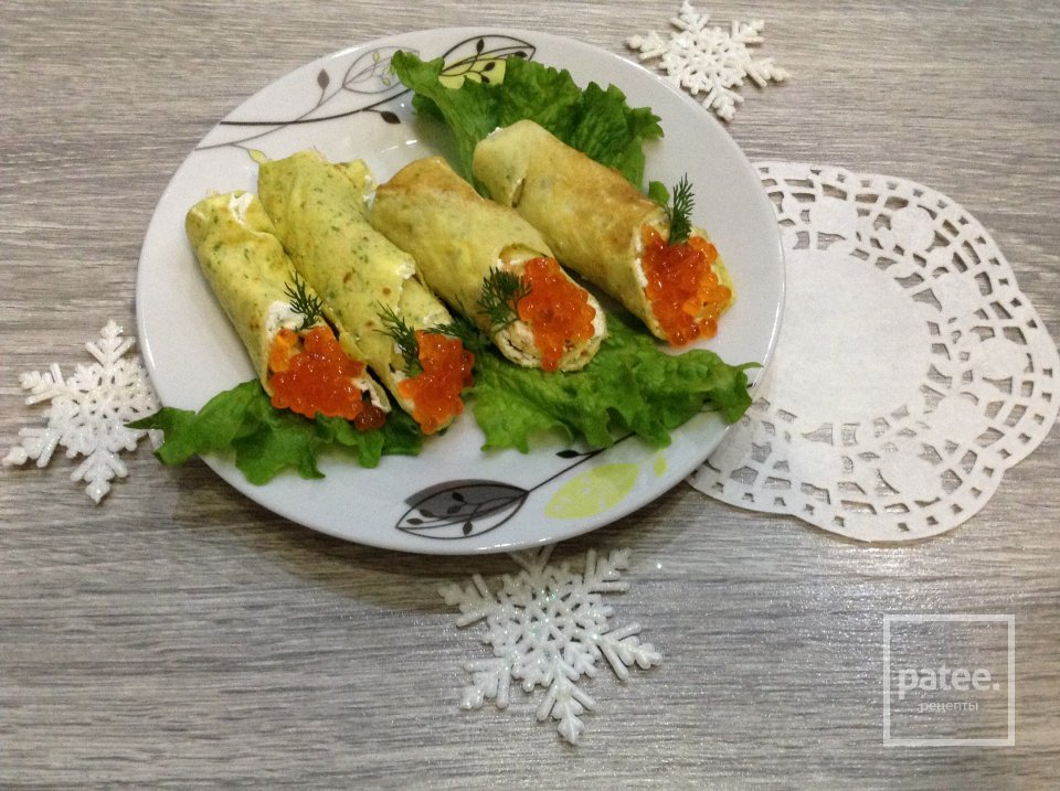 ПП блинчики с икрой - Шаг 2