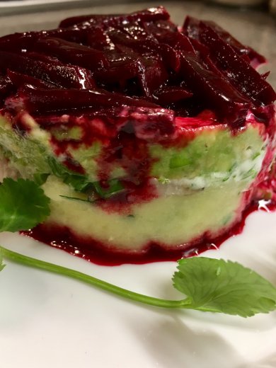 Необыкновенная сельдь под шубой по-постному. - Шаг 14