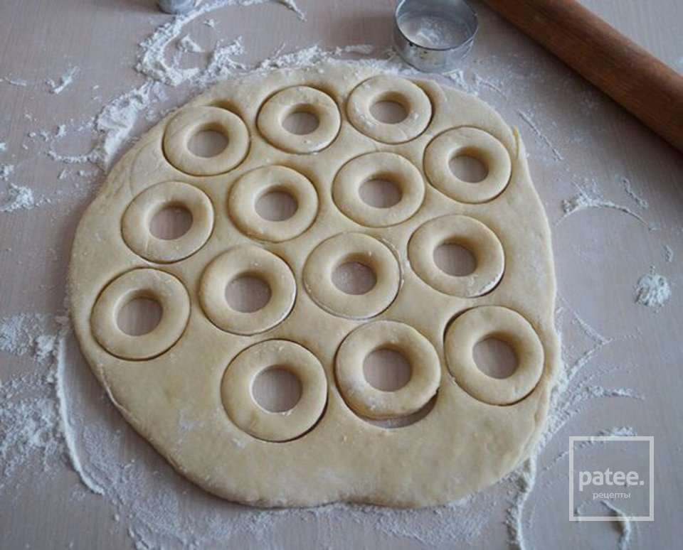 Нежные пончики без дрожжей.🍩 - Шаг 4