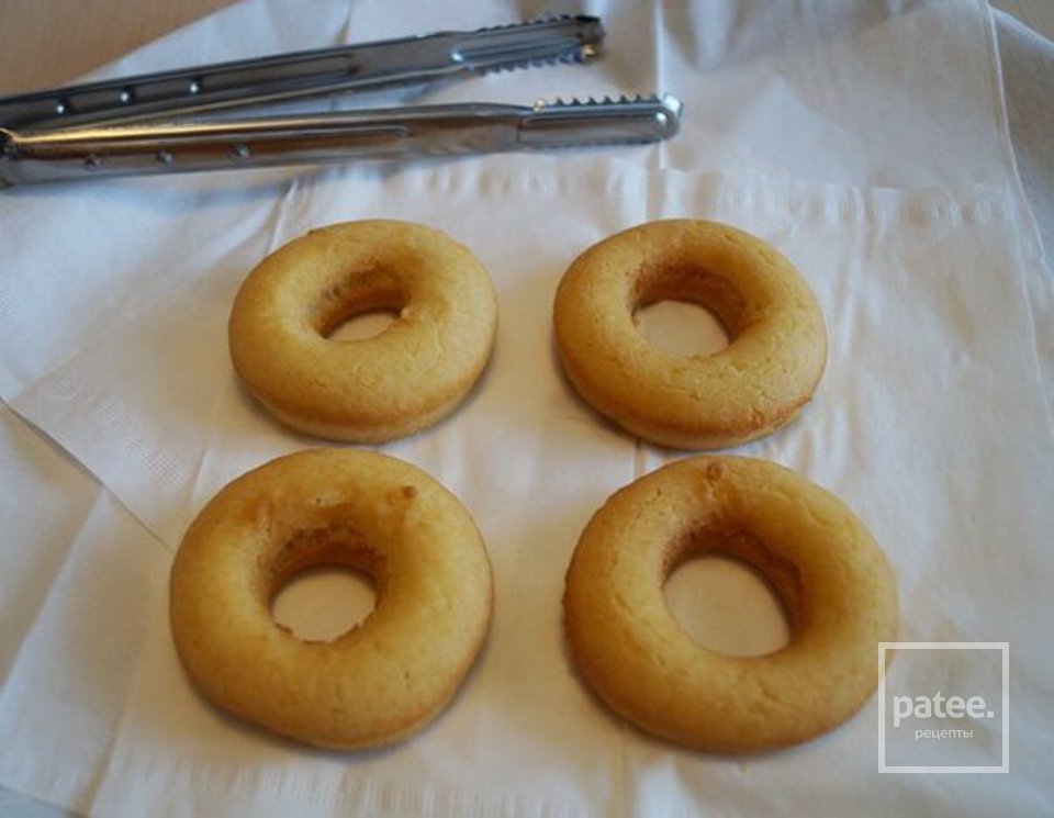 Нежные пончики без дрожжей.🍩 - Шаг 6