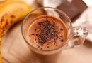 Горячий банановый коктейль с шоколадом 🍌