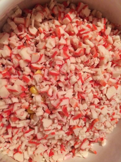 Салат крабовый - Шаг 4