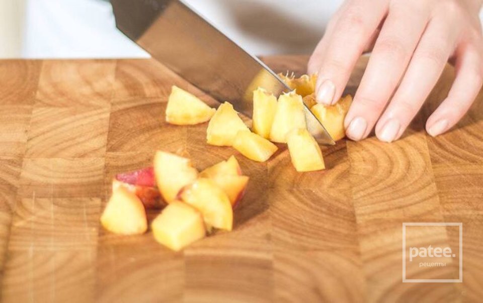 Персиковый крамбл - Шаг 3