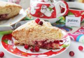 Клюквенный пирог