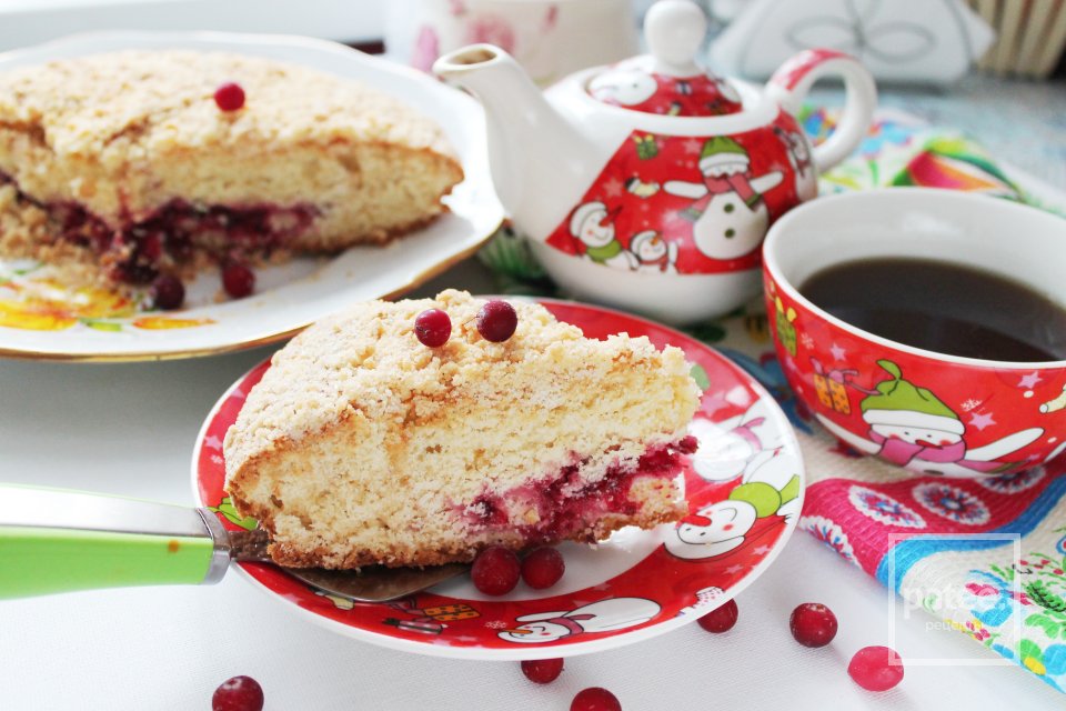 Клюквенный пирог - Шаг 26