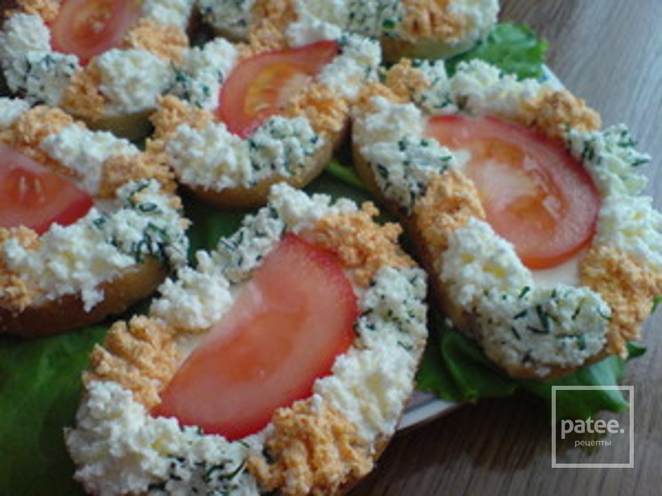 Кучерявый бутерброд - Шаг 1