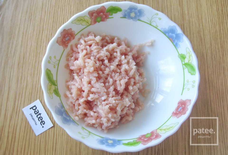 Куриные зразы с зеленой фасолью - Шаг 4