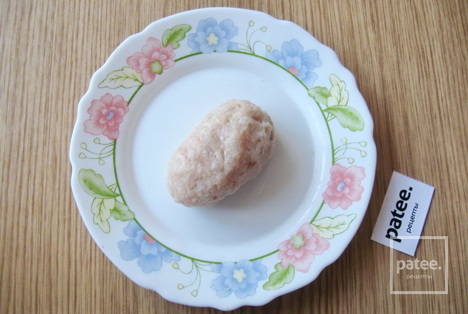 Куриные зразы с зеленой фасолью - Шаг 11