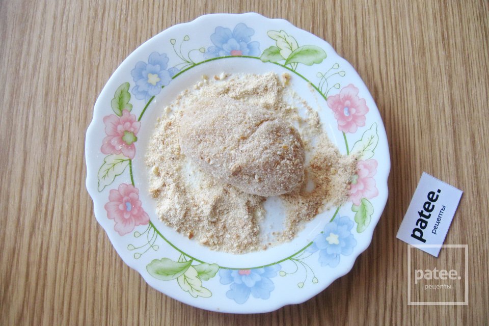 Куриные зразы с зеленой фасолью - Шаг 15