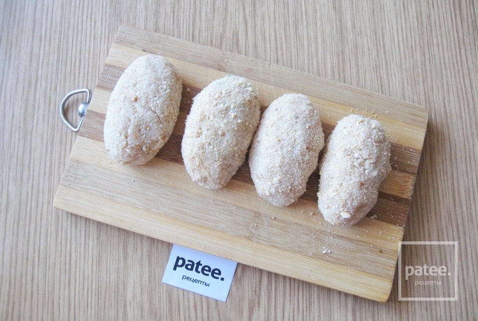 Куриные зразы с зеленой фасолью - Шаг 16