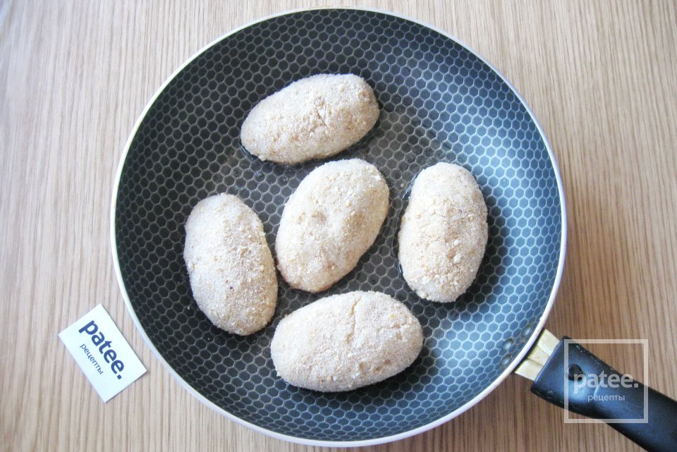 Куриные зразы с зеленой фасолью - Шаг 17