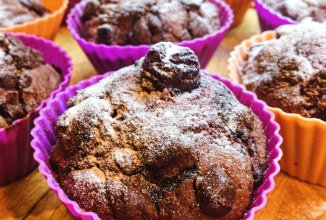 Шокомаффины с кусочками шоколада