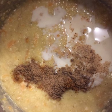 Овсянка "Морковный торт" заряженный витаминами завтрак - Шаг 3