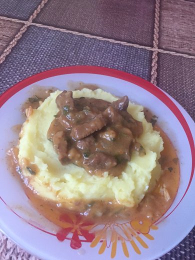 Пюре с подливой - Шаг 6