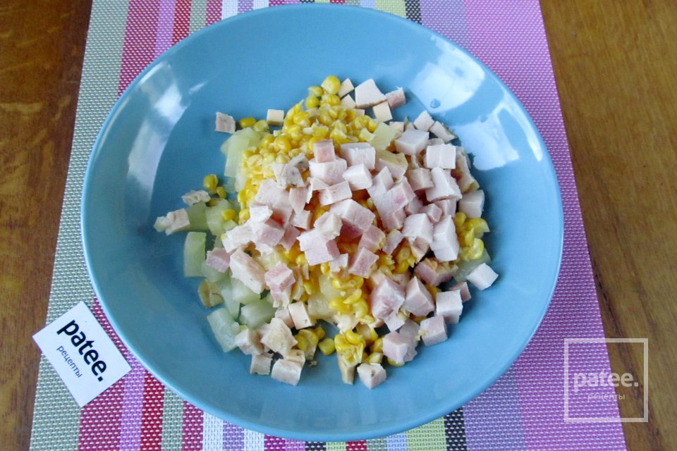 Салат "Новогодний блюз" - Шаг 9