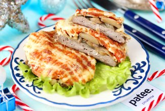 Мясо по-французски из фарша на новогодний стол