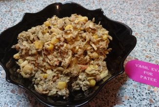 Печеночный салат