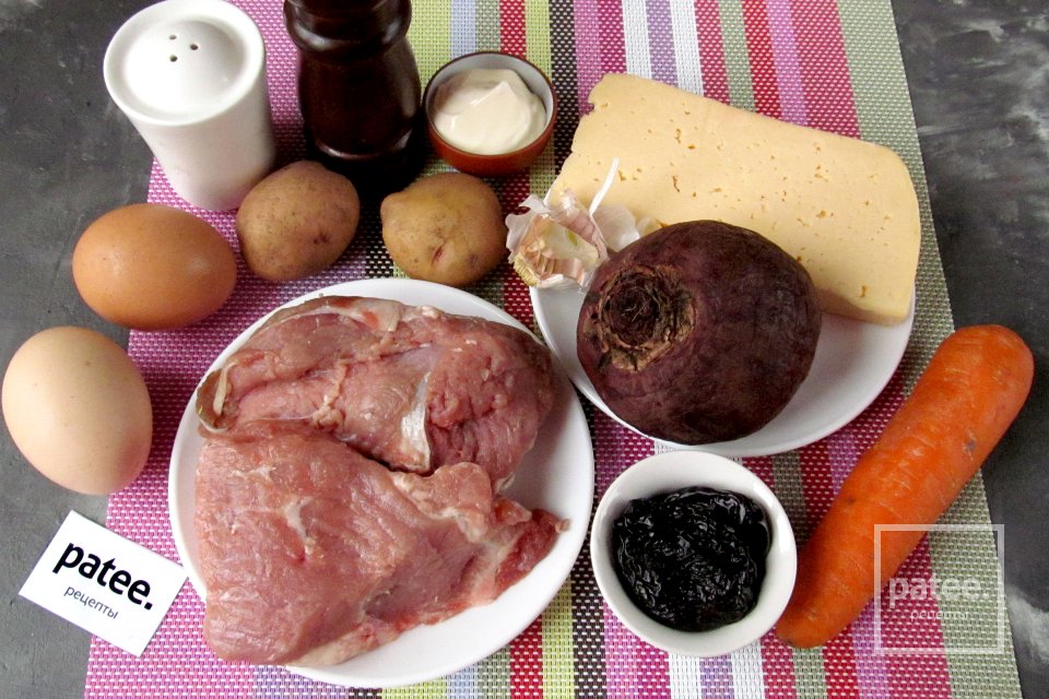 Салат "Новогодняя ночь" - Шаг 1