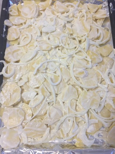 Горбуша с овощами в духовке - Шаг 7