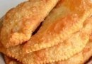 Чебуреки "вилкой".