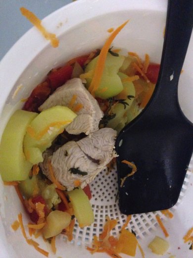 Пюре из кабачков и индейки - Шаг 1