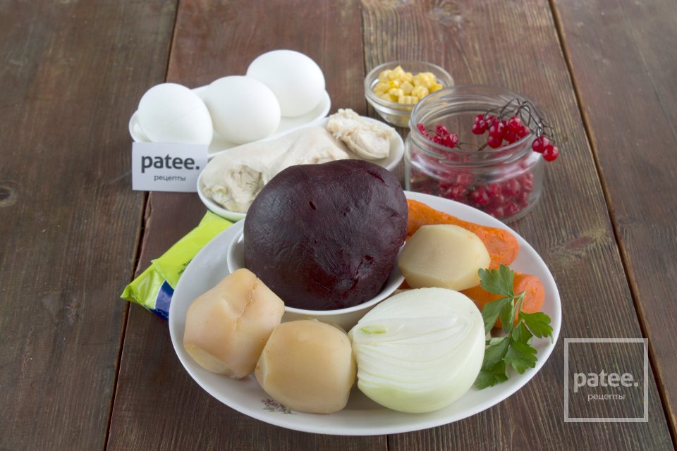 Новогодний салат "Маска" - Шаг 1