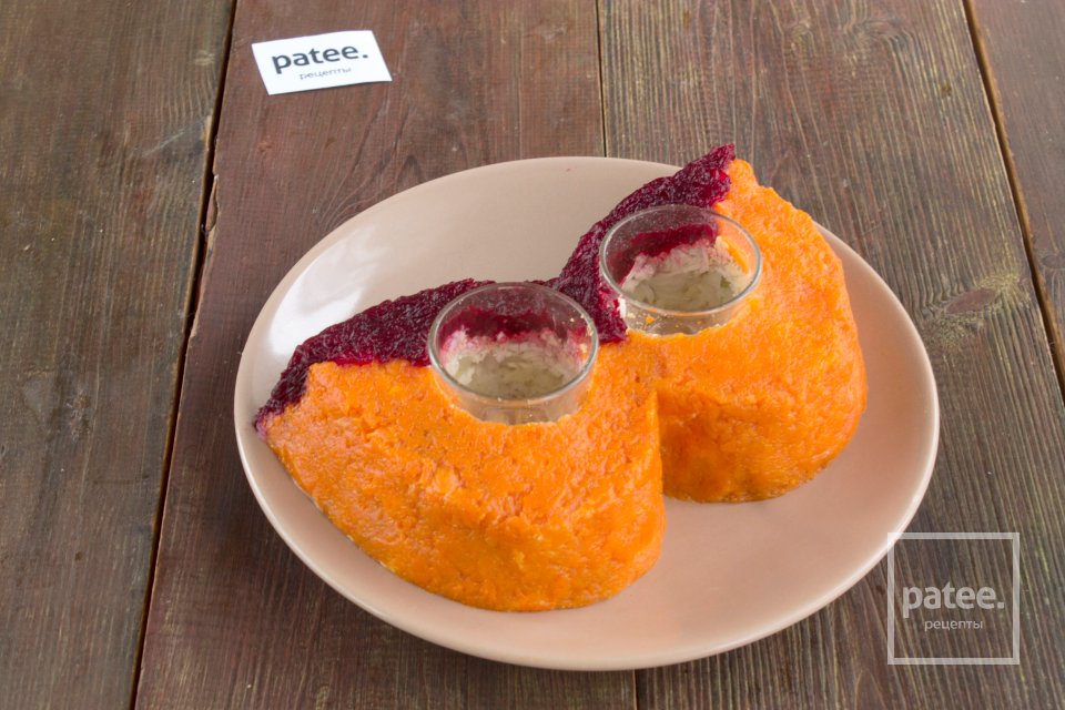 Новогодний салат "Маска" - Шаг 9