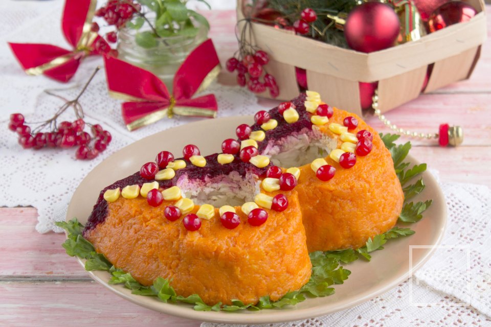 Новогодний салат "Маска" - Шаг 14