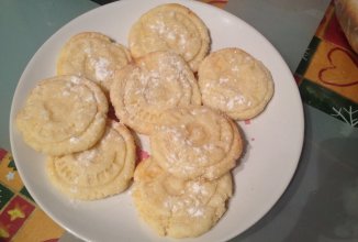 Творожные печенья