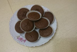 Шоколадные маффины.