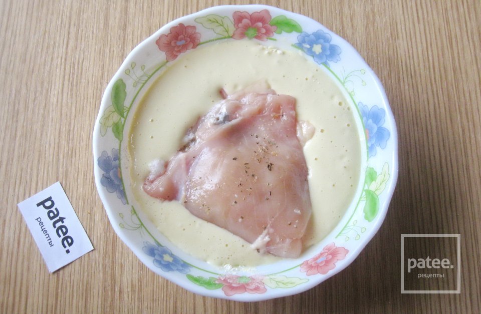 Куриные отбивные с грибами в кляре - Шаг 21