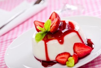 Диетическая панна-котта