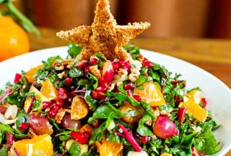 Швейцарский новогодний салат.