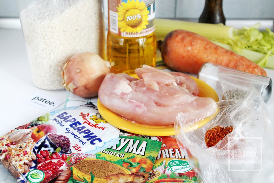 Плов с курицей в микроволновке - Шаг 1