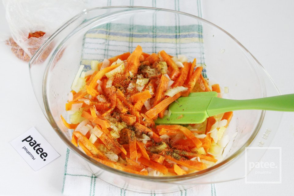 Плов с курицей в микроволновке - Шаг 12