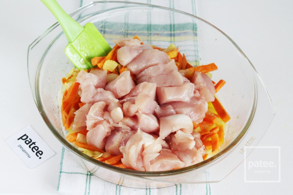 Плов с курицей в микроволновке - Шаг 14