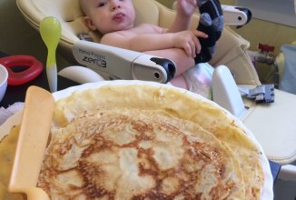 Блины на молоке